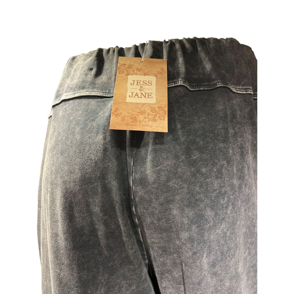 nwt BLACK JESS AND JANE PANTS WITH POCKETS LARGE - Picture 5 of 7